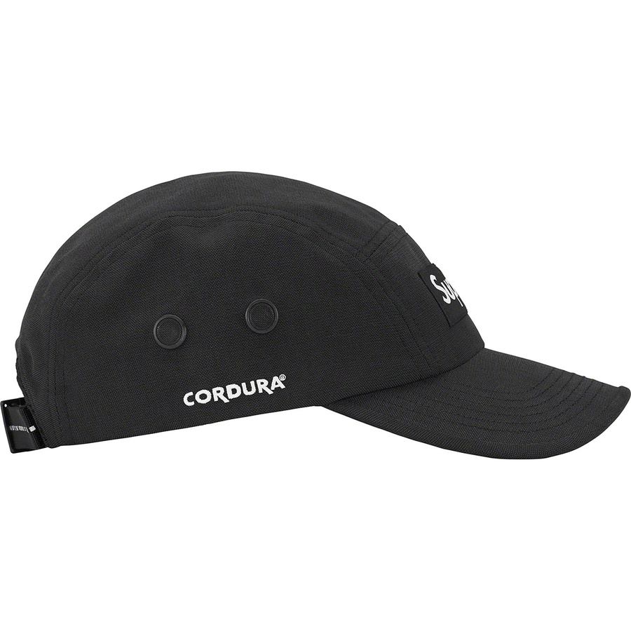 Details on Brushed Cordura Camp Cap Black from fall winter
                                                    2022 (Price is $54)