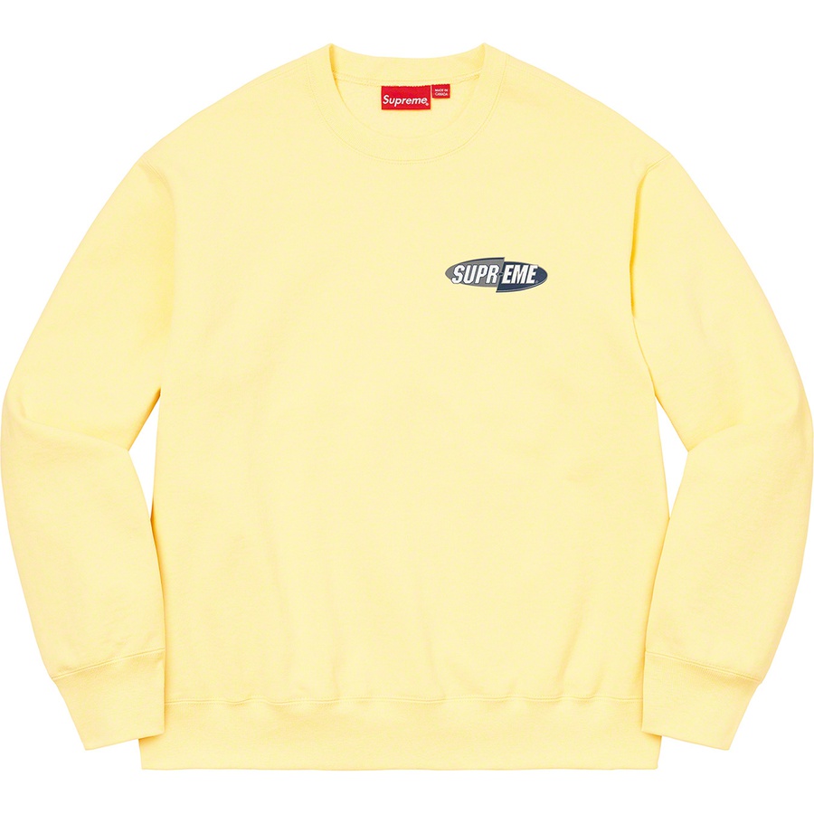 Details on 212 Crewneck Light Yellow from fall winter 2022 (Price is $148)