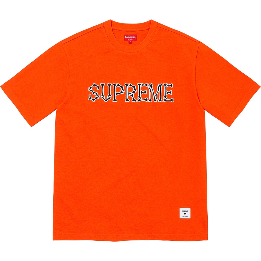 Details on Bones S S Top Orange from fall winter 2022 (Price is $78)