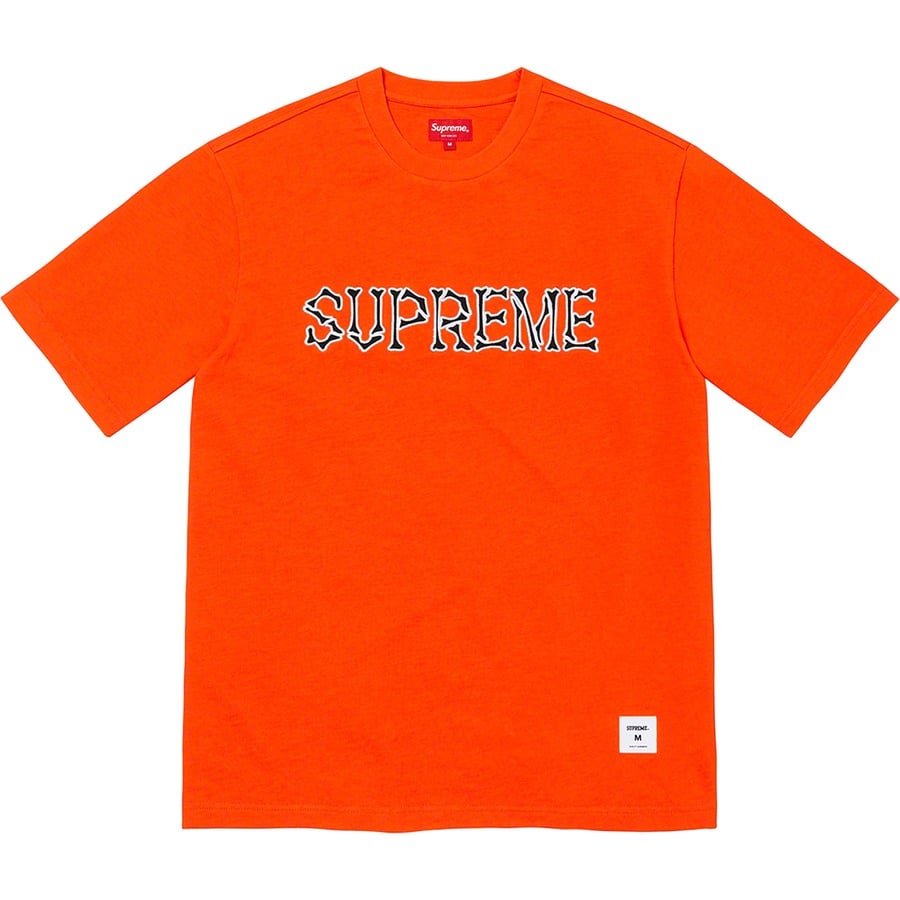 Details on Bones S S Top Orange from fall winter
                                                    2022 (Price is $78)