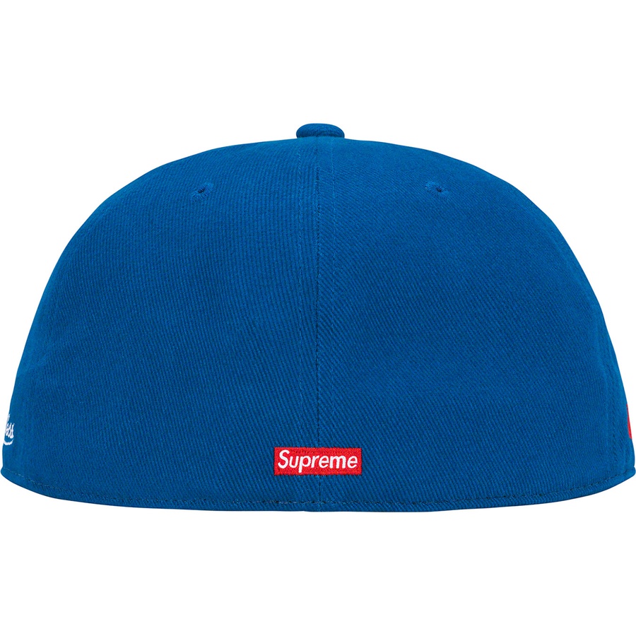 Details on Supreme Mitchell & Ness Doughboy Fitted 6-Panel Blue from fall winter
                                                    2022 (Price is $60)