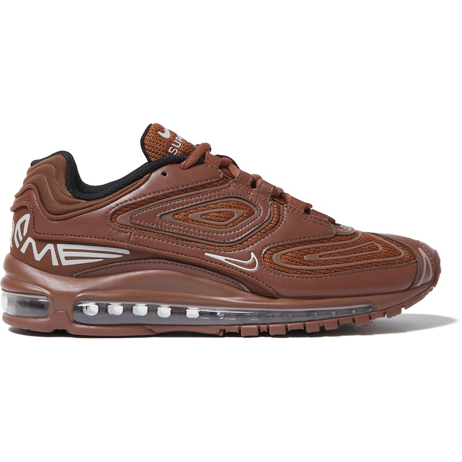 Details on Supreme Nike Air Max 98 TL Brown from fall winter
                                                    2022 (Price is $168)