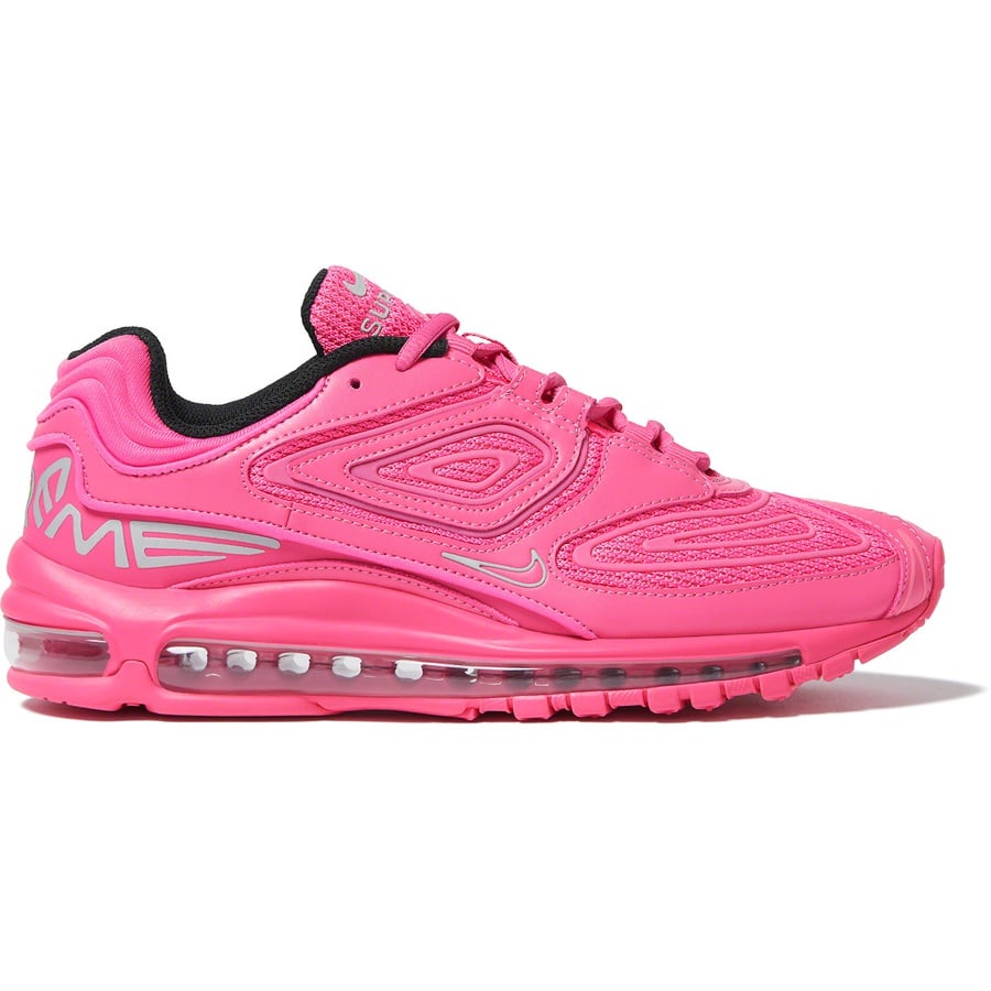 Details on Supreme Nike Air Max 98 TL Pink from fall winter
                                                    2022 (Price is $168)