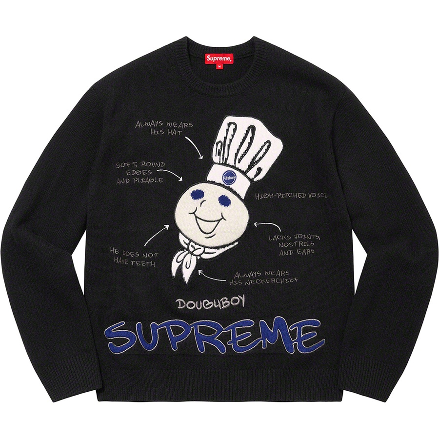 Details on Doughboy Sweater Black from fall winter
                                                    2022 (Price is $188)