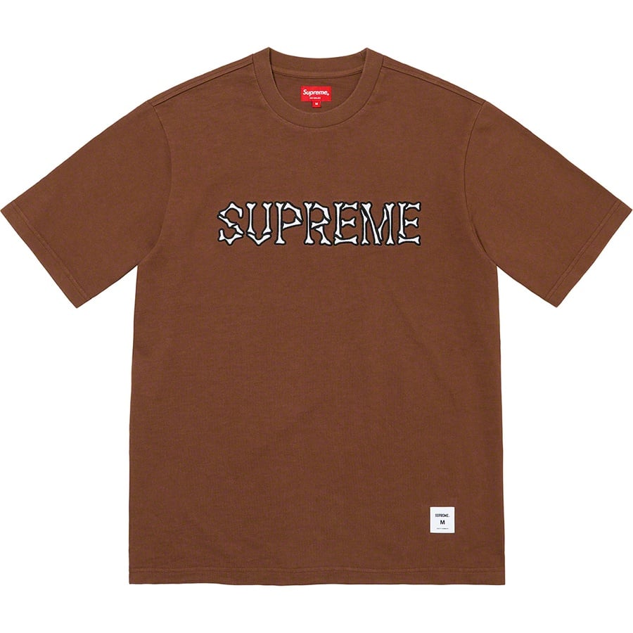 Details on Bones S S Top Brown from fall winter
                                                    2022 (Price is $78)