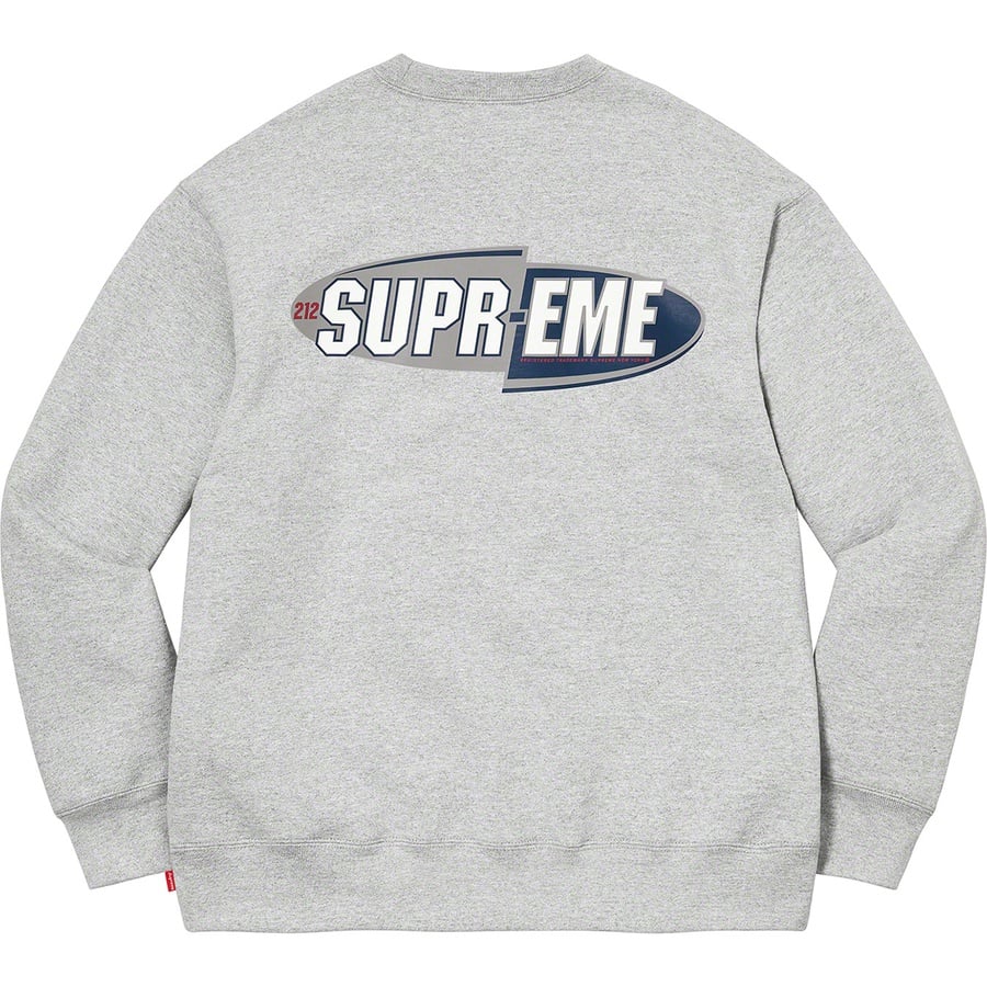 Details on 212 Crewneck Heather Grey from fall winter
                                                    2022 (Price is $148)