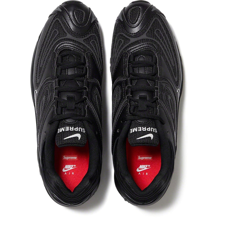 Details on Supreme Nike Air Max 98 TL Black from fall winter
                                                    2022 (Price is $168)