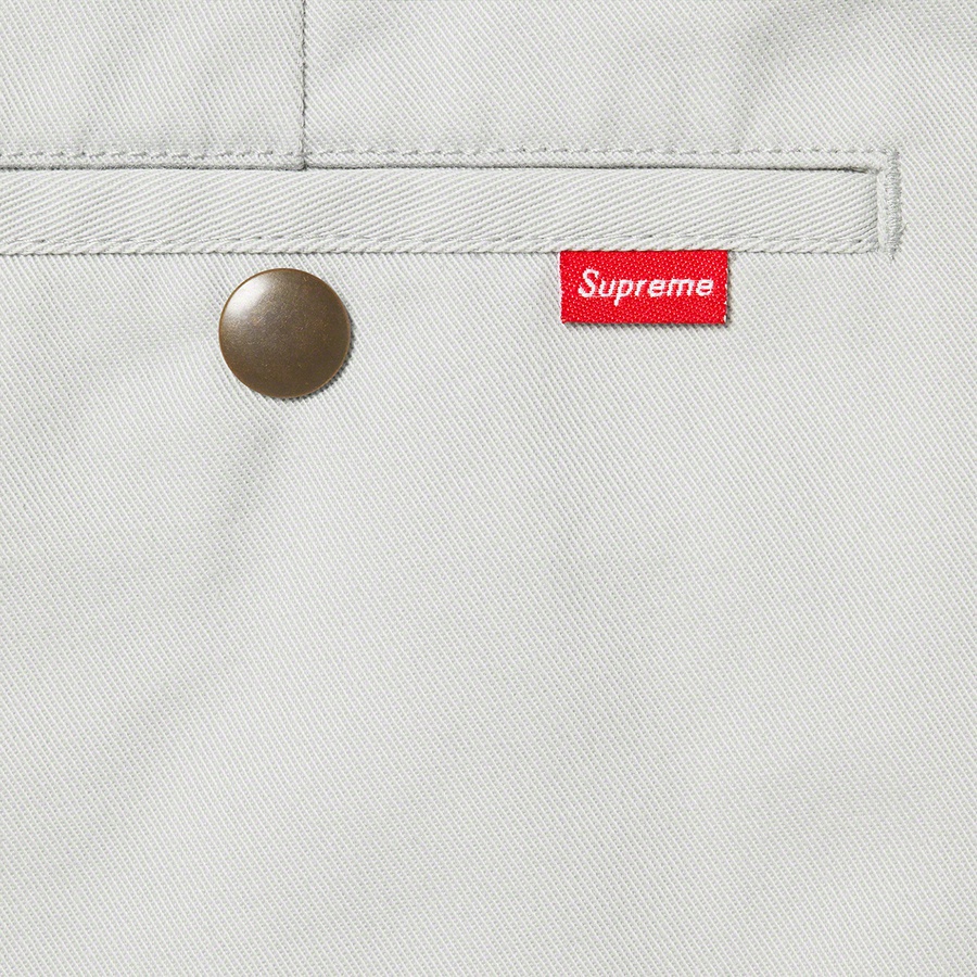 Details on Work Pant Light Grey from fall winter 2022 (Price is $128)