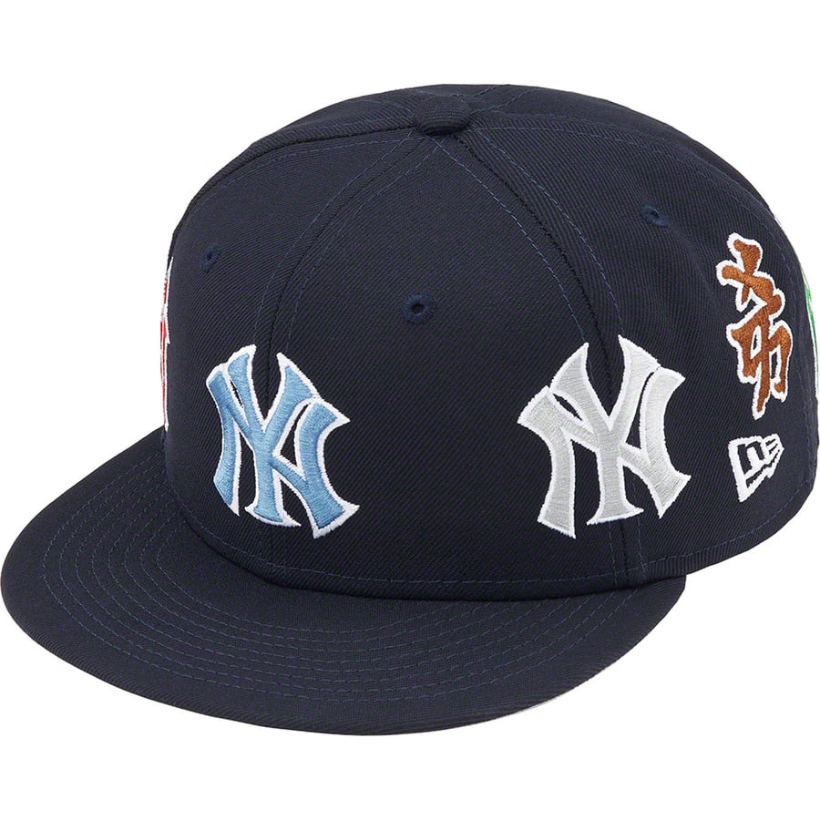 Details on Supreme New York Yankees™ Kanji New Era Navy from fall winter
                                                    2022 (Price is $68)