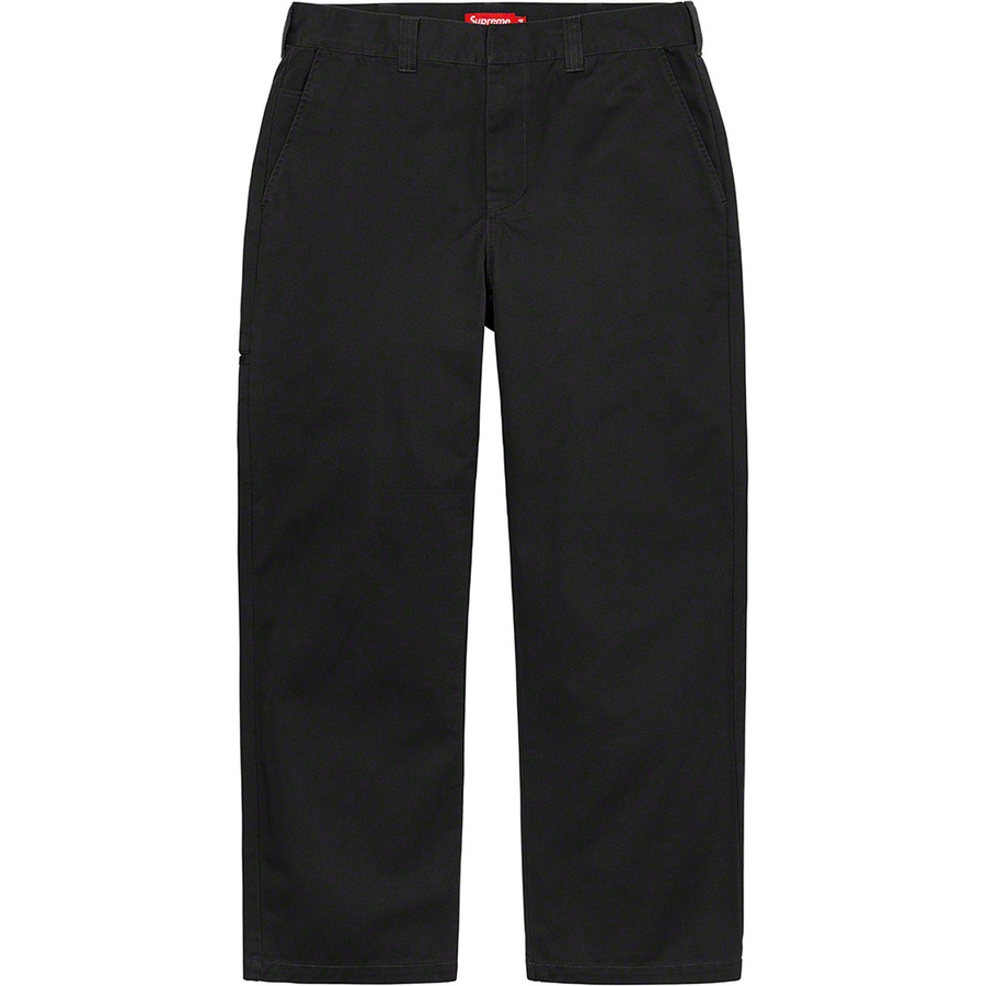 Details on Work Pant Black from fall winter 2022 (Price is $128)