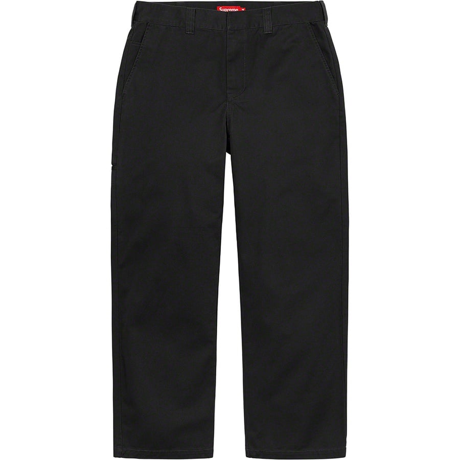 Details on Work Pant Black from fall winter
                                                    2022 (Price is $128)