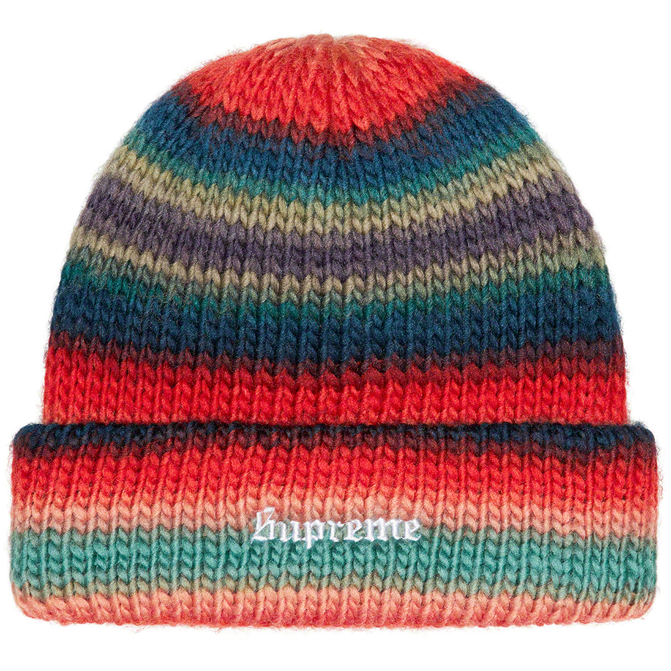 Supreme Ombre Stripe Beanie 2022fw-