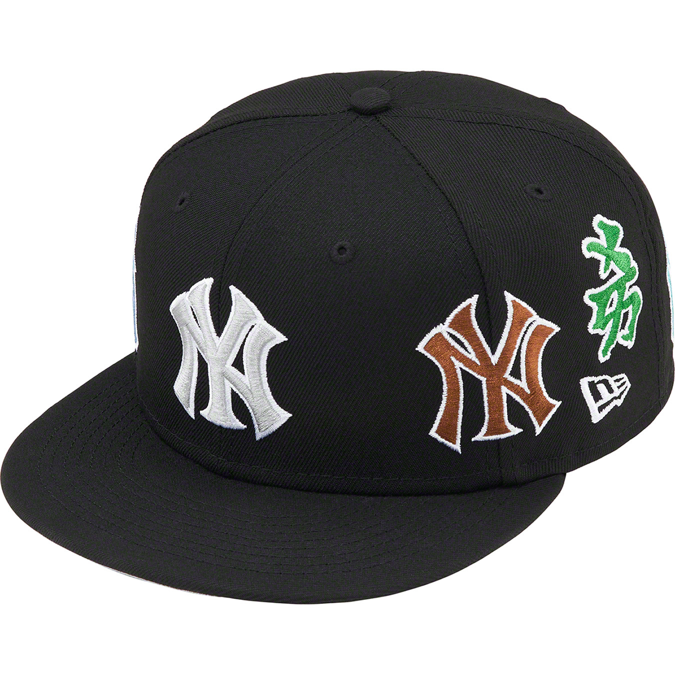 Supreme New York Yankees Kanji Fitted Hat