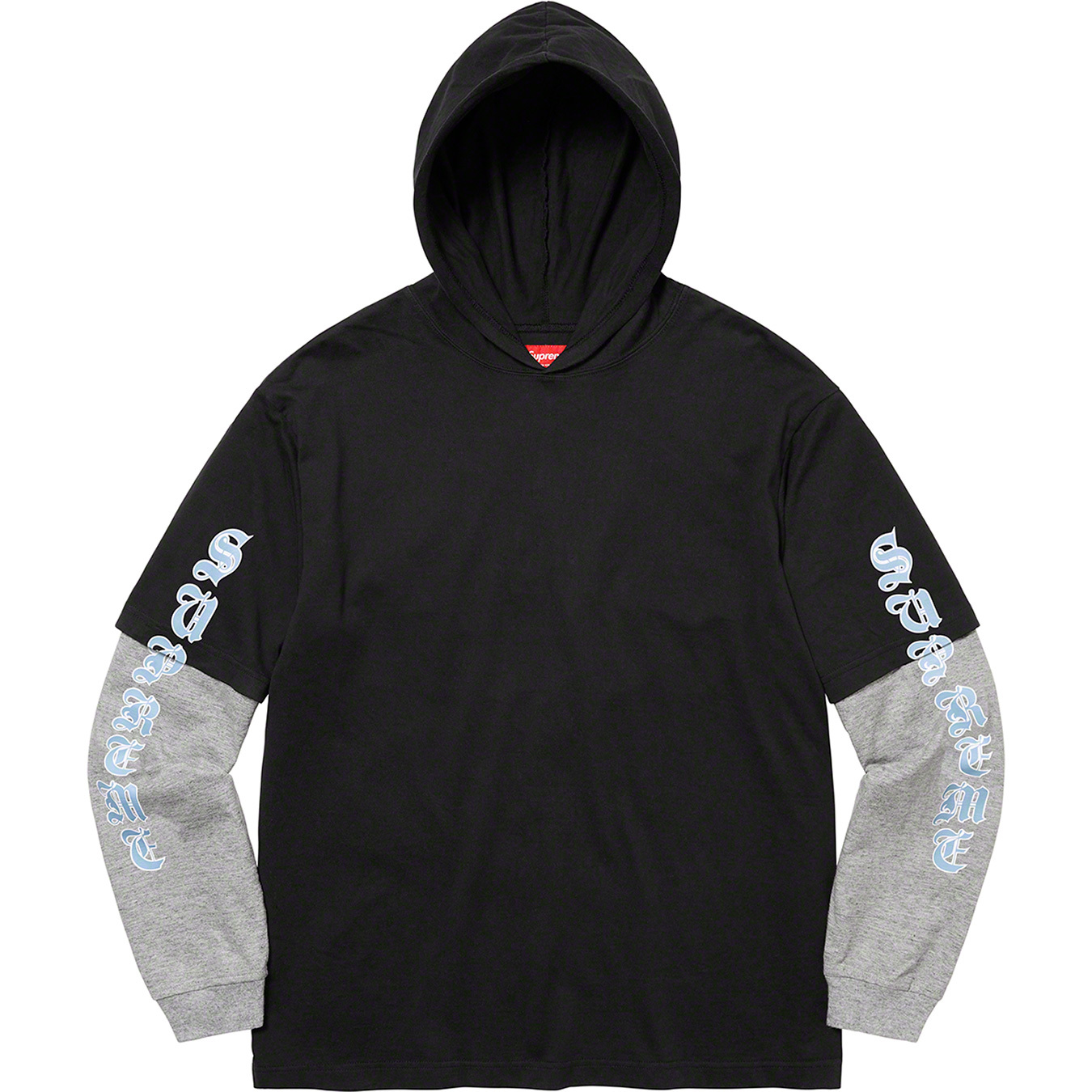 Layered Hooded L S Top - fall winter 2022 - Supreme