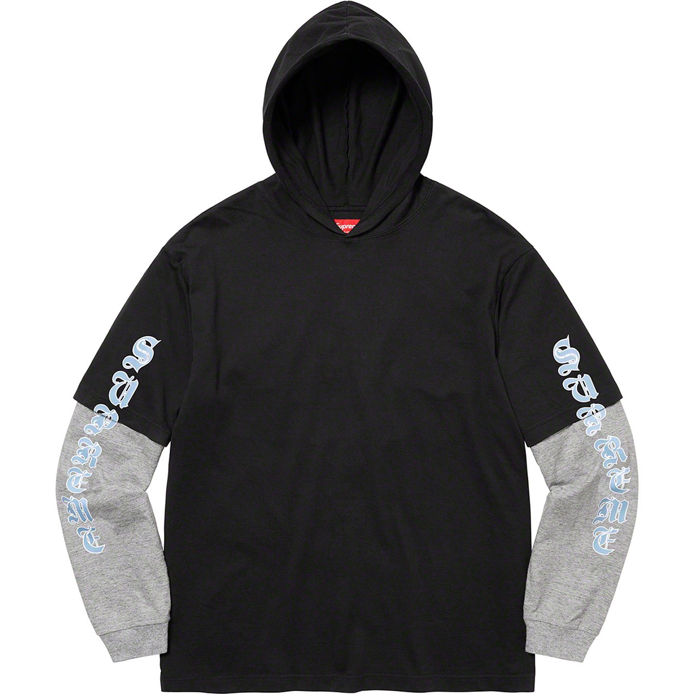 Layered Hooded L S Top - fall winter 2022 - Supreme