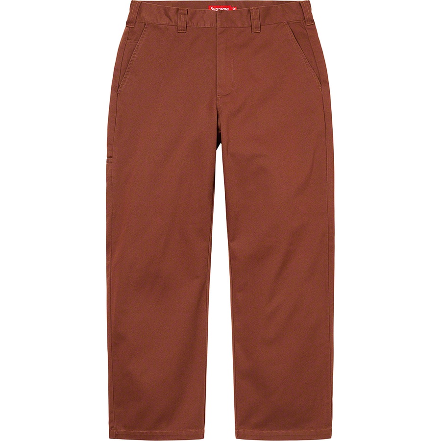 Details on Work Pant Brown from fall winter 2022 (Price is $128)