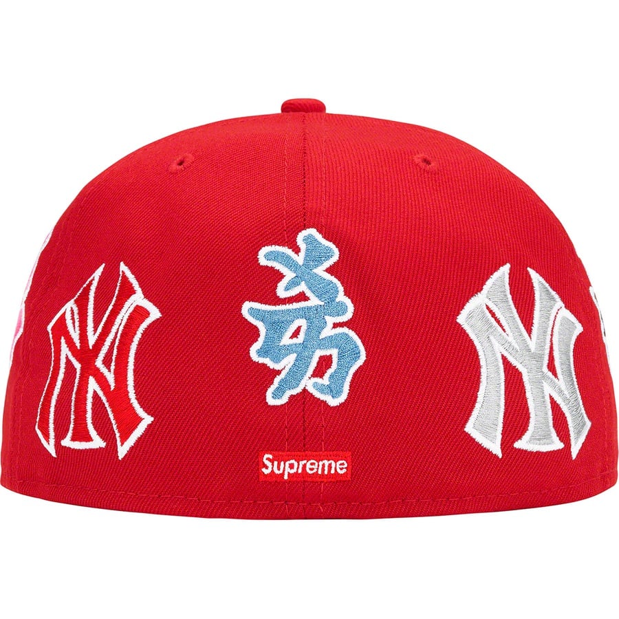 Details on Supreme New York Yankees™ Kanji New Era Red from fall winter
                                                    2022 (Price is $68)