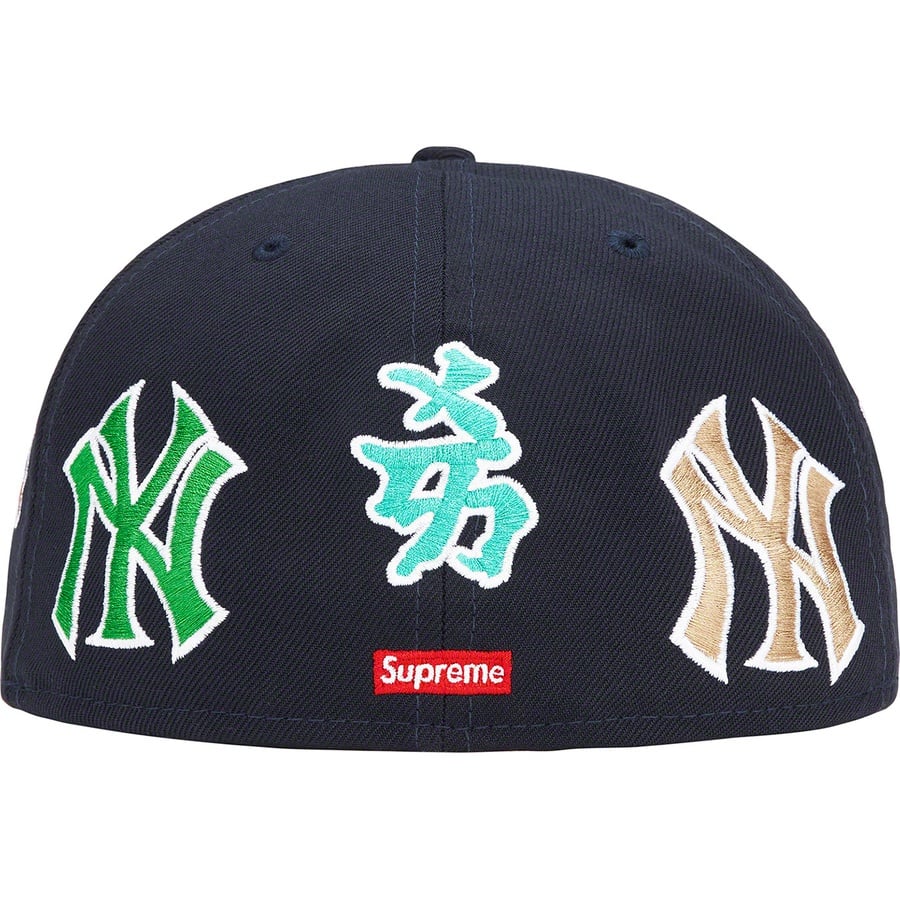 Details on Supreme New York Yankees™ Kanji New Era Navy from fall winter
                                                    2022 (Price is $68)
