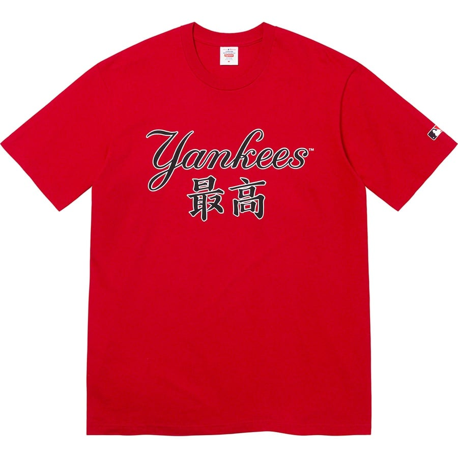 Supreme Supreme MLB Kanji Teams Tee for fall winter 22 season