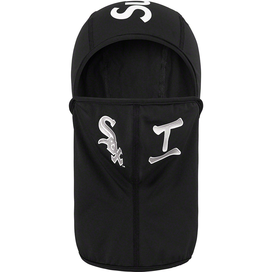 Details on Supreme MLB Kanji Teams Lightweight Balaclava Black - White Sox from fall winter
                                                    2022 (Price is $54)