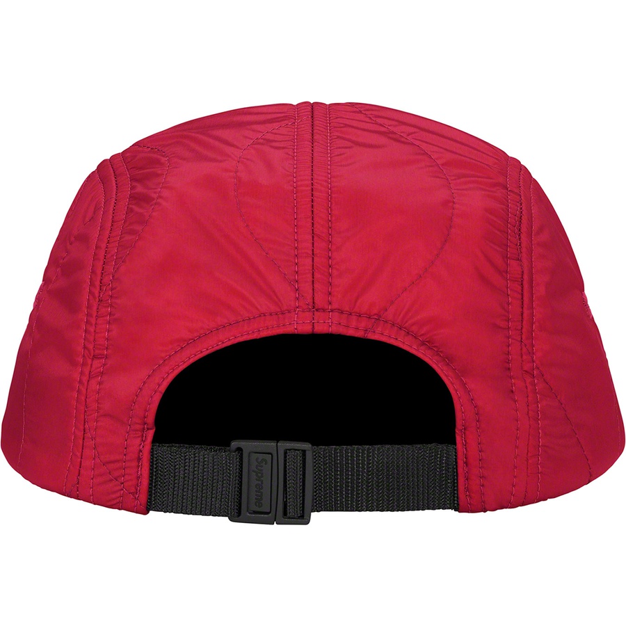 Supreme Quilted Liner Camp Cap (FW22) - Red - $54