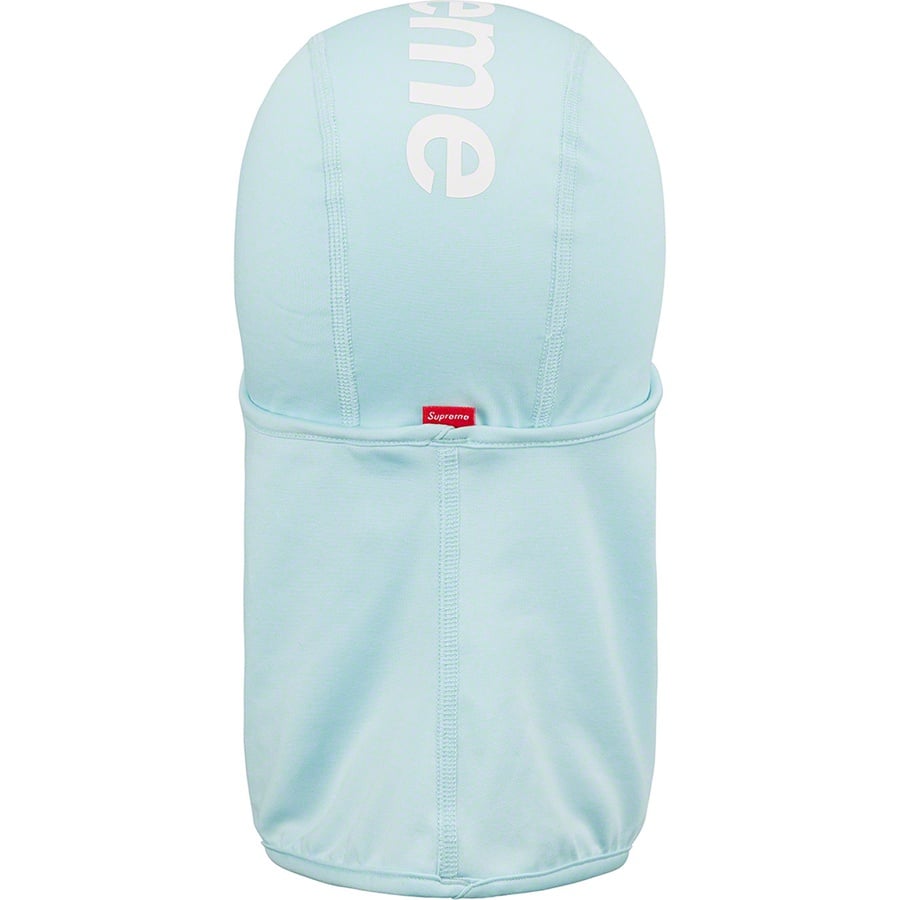 Details on Supreme MLB Kanji Teams Lightweight Balaclava Pale Blue - Dodgers from fall winter
                                                    2022 (Price is $54)