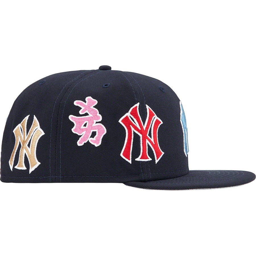 Details on Supreme New York Yankees™ Kanji New Era Navy from fall winter
                                                    2022 (Price is $68)