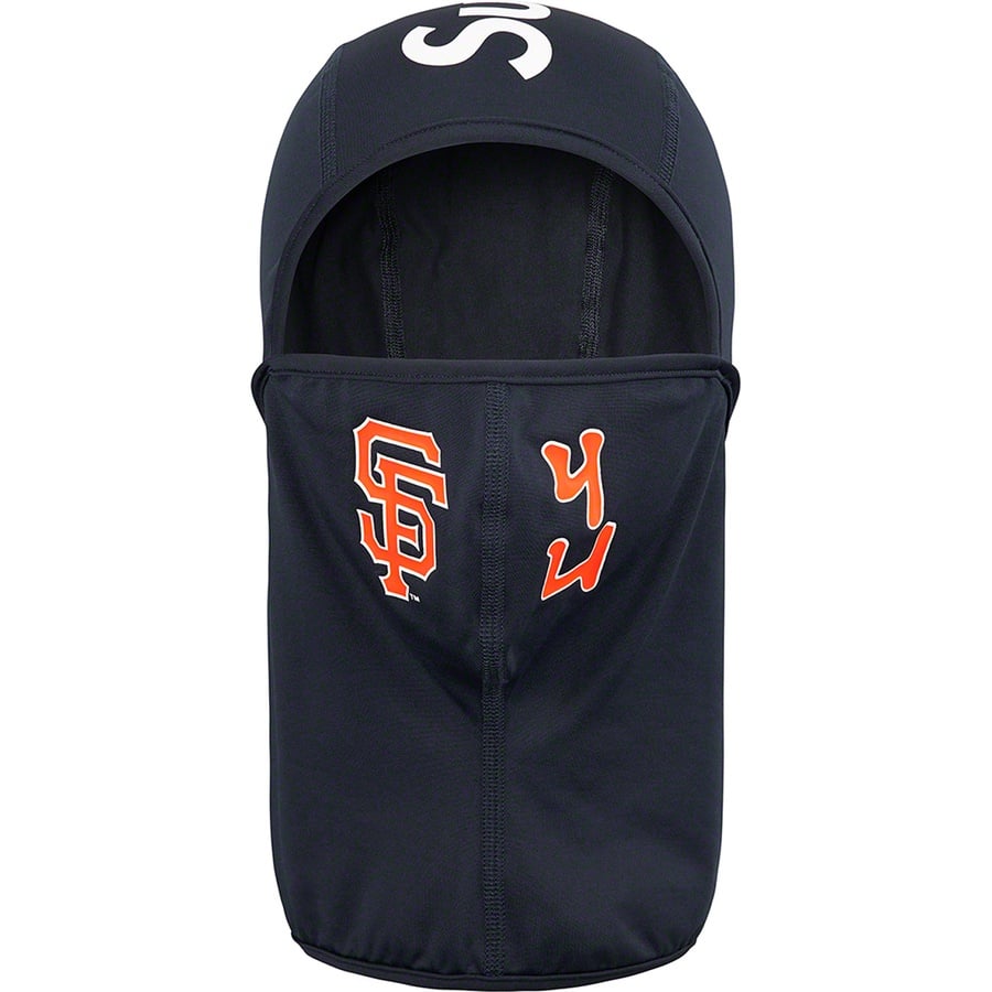 Details on Supreme MLB Kanji Teams Lightweight Balaclava Navy - Giants from fall winter
                                                    2022 (Price is $54)