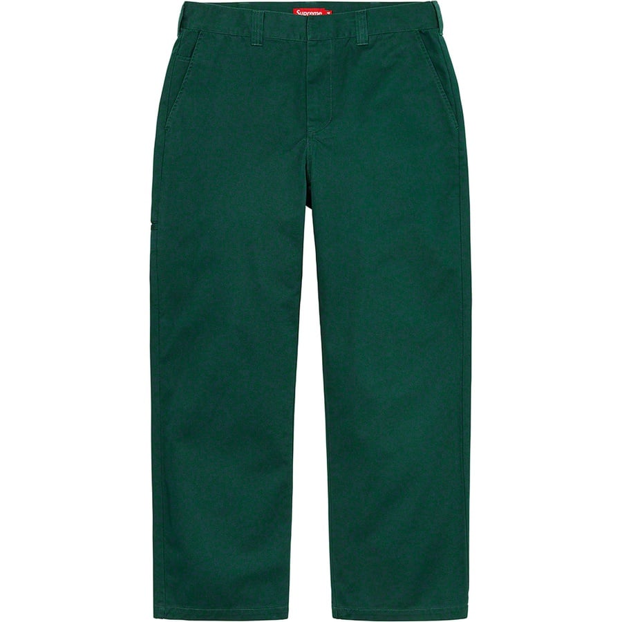 Details on Work Pant Dark Pine from fall winter
                                                    2022 (Price is $128)