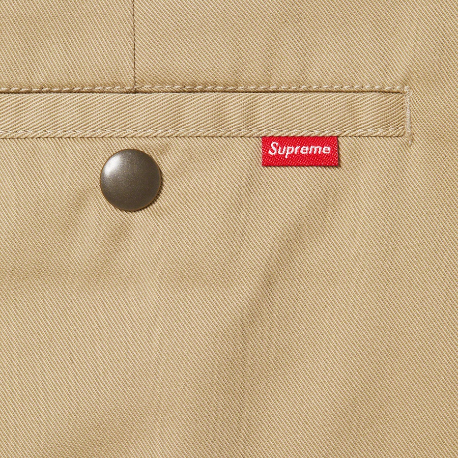 Details on Work Pant Khaki  from fall winter
                                                    2022 (Price is $128)