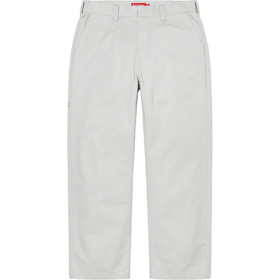 Details on Work Pant Light Grey from fall winter
                                                    2022 (Price is $128)