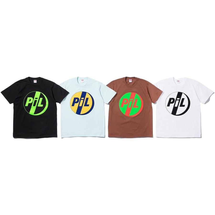 Supreme PiL Tee for fall winter 22 season