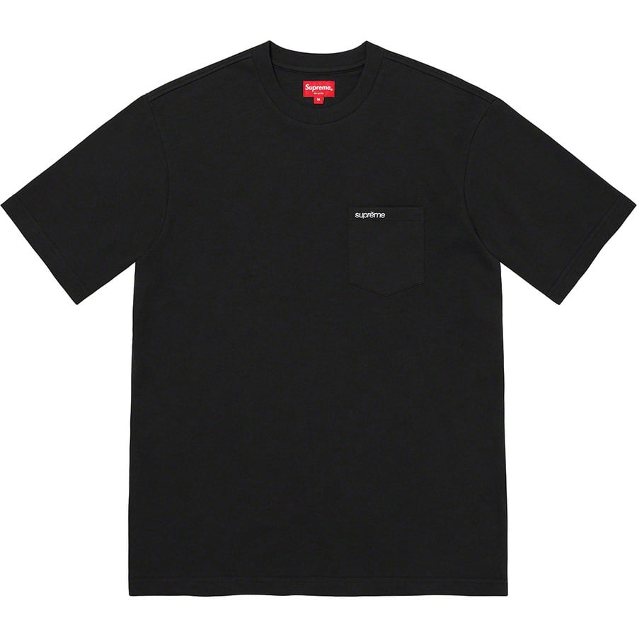 Details on S S Pocket Tee Black from fall winter 2022 (Price is $60)
