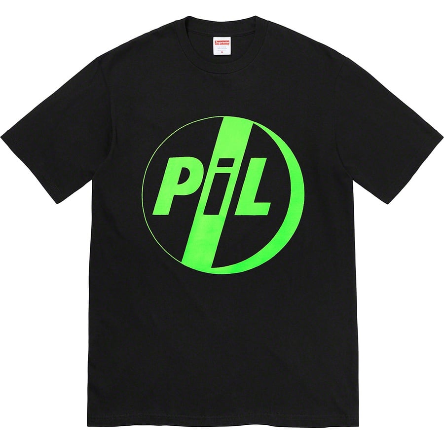 Supreme PiL Tee (FW22) - Black - $48