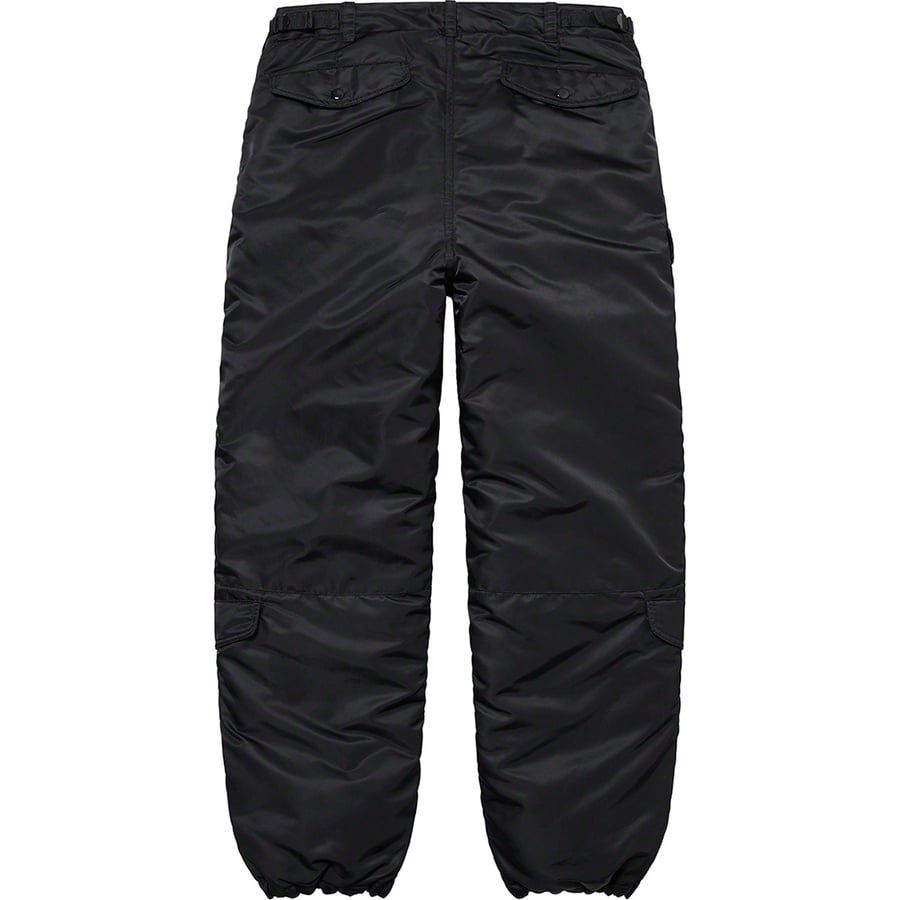 Details on Nylon Flight Pant Black from fall winter
                                                    2022 (Price is $298)