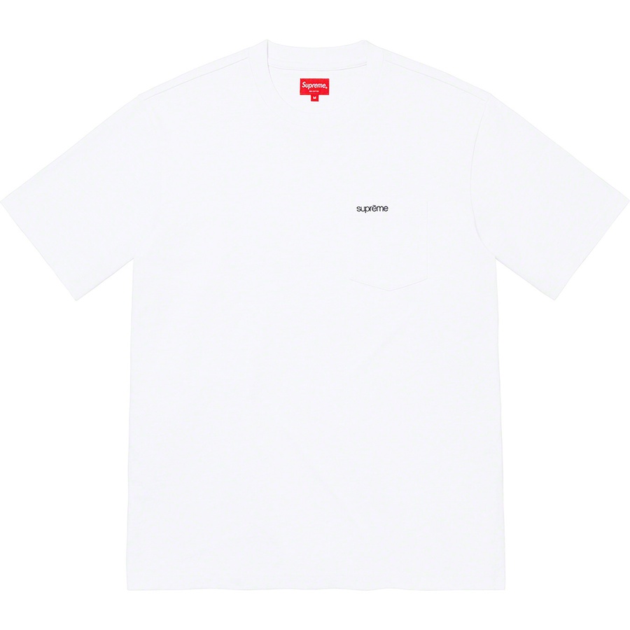 Details on S S Pocket Tee White from fall winter 2022 (Price is $60)