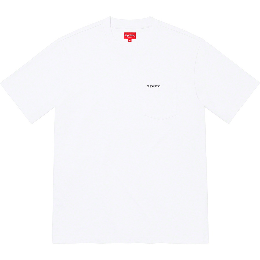 Details on S S Pocket Tee White from fall winter
                                                    2022 (Price is $60)