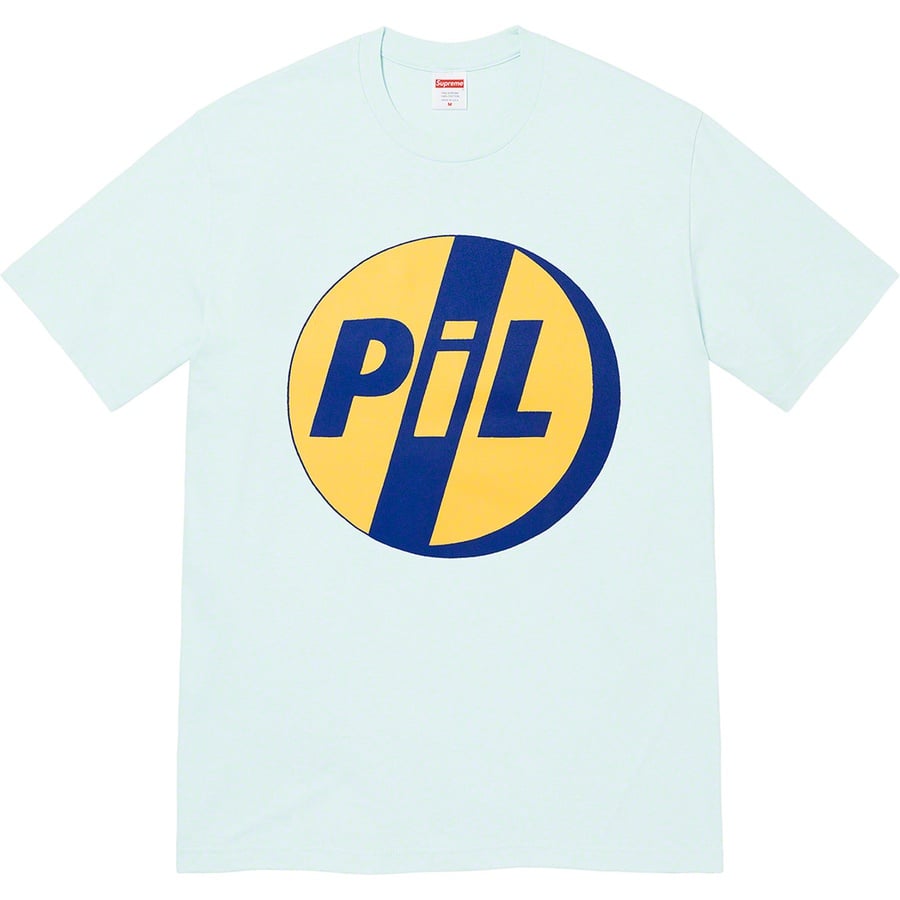 Supreme PiL Tee (FW22) - Pale Blue - $48