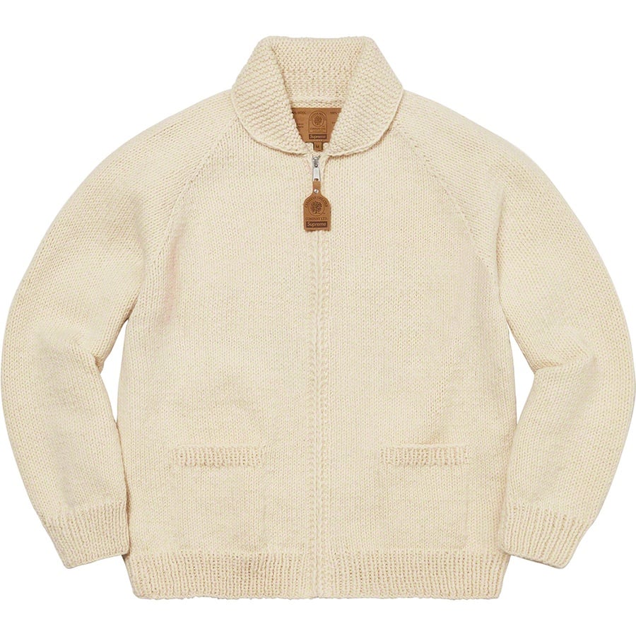 Details on Box Logo Cowichan Sweater Natural from fall winter
                                                    2022 (Price is $498)