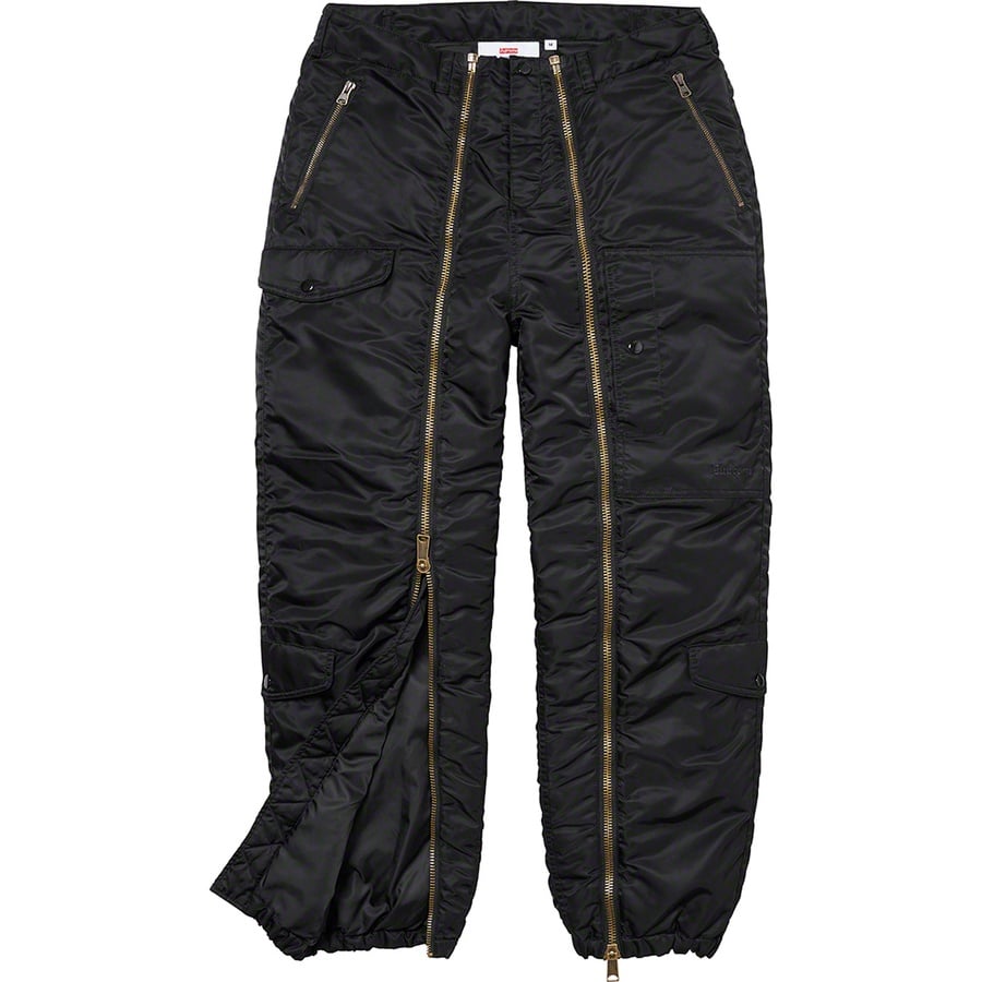 Details on Nylon Flight Pant Black from fall winter
                                                    2022 (Price is $298)