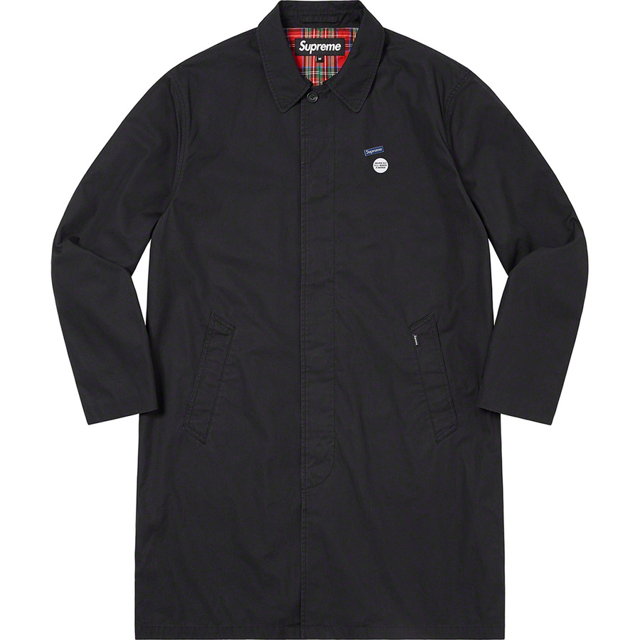 Details on PiL Trench Coat Black from fall winter
                                                    2022 (Price is $328)