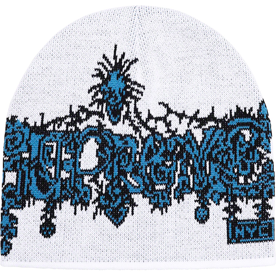 Details on Wombat Beanie White from fall winter 2022 (Price is $40)