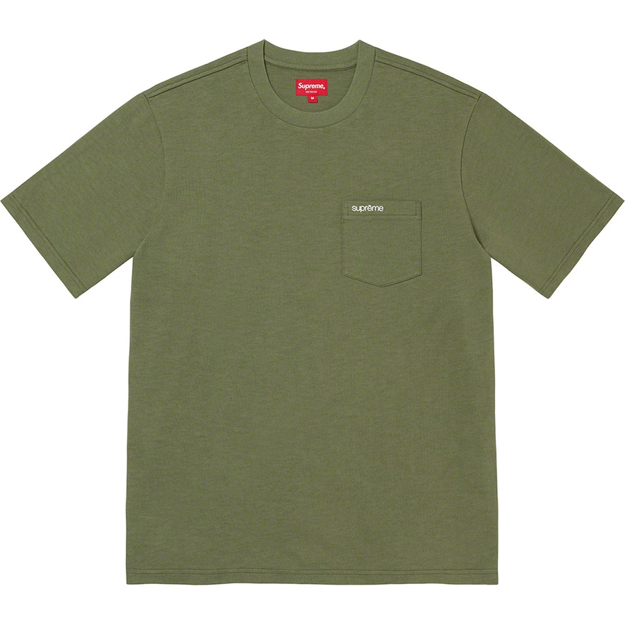 Details on S S Pocket Tee Olive from fall winter
                                                    2022 (Price is $60)