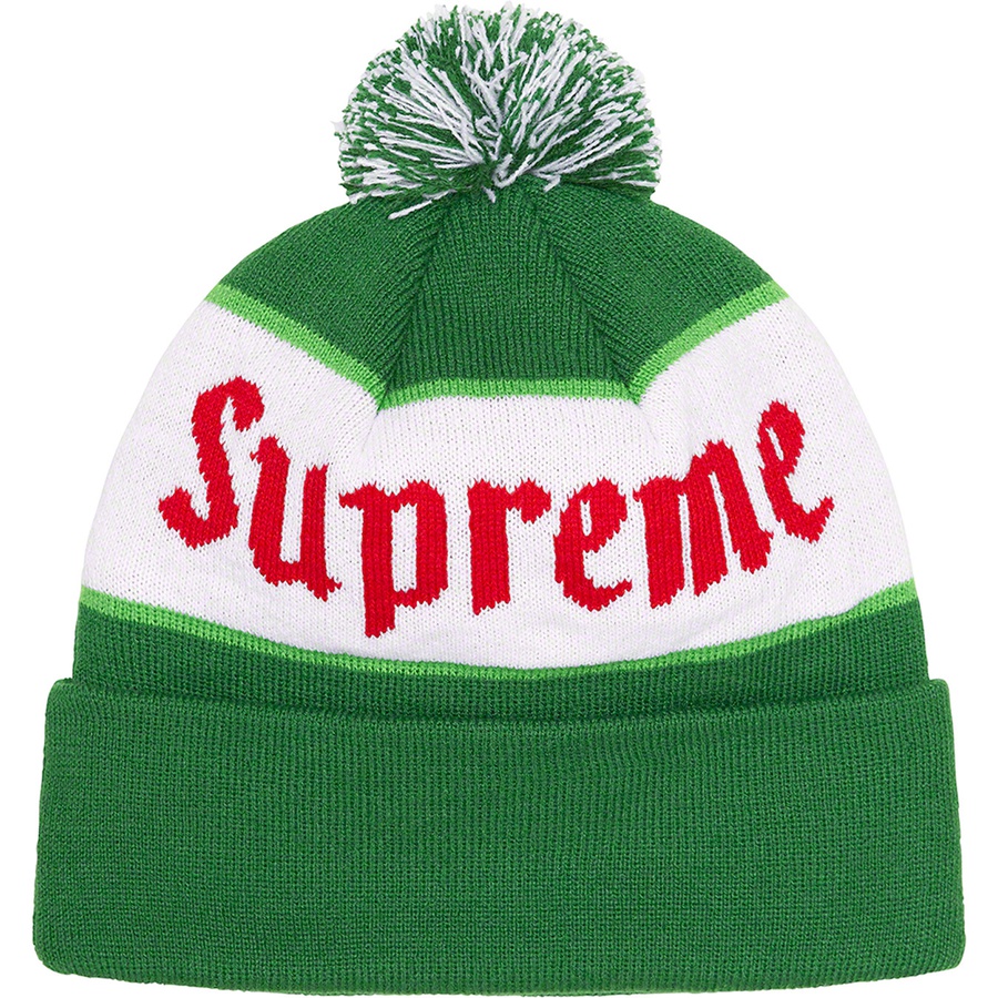 Details on Alpine Beanie Green from fall winter
                                                    2022 (Price is $40)