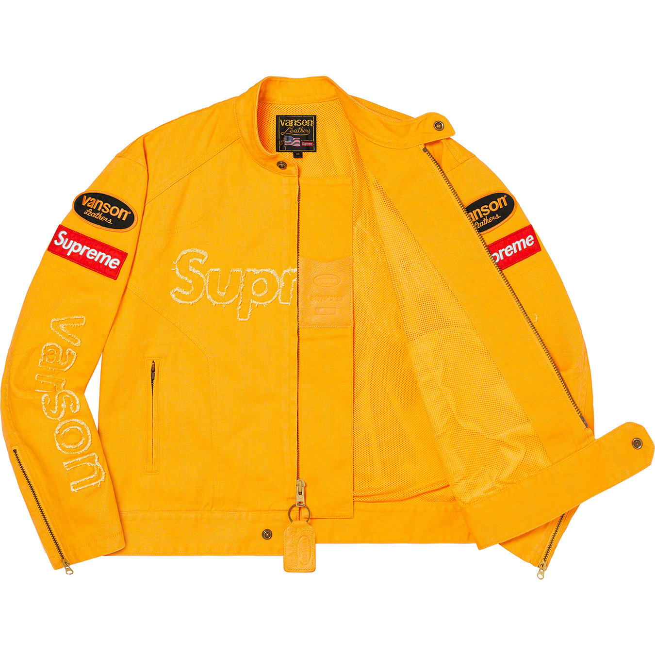 Vanson Leathers Cordura Denim Jacket - fall winter 2022 - Supreme