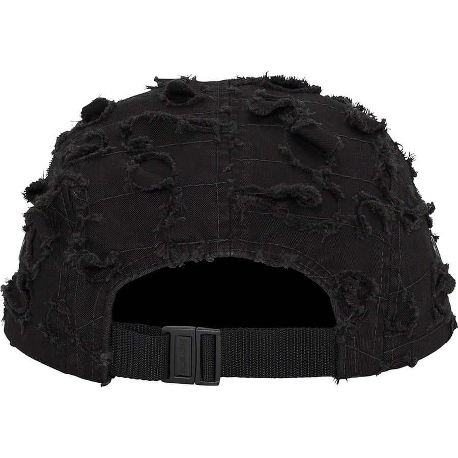 Details on Supreme Griffin Camp Cap Black from fall winter
                                                    2022 (Price is $58)