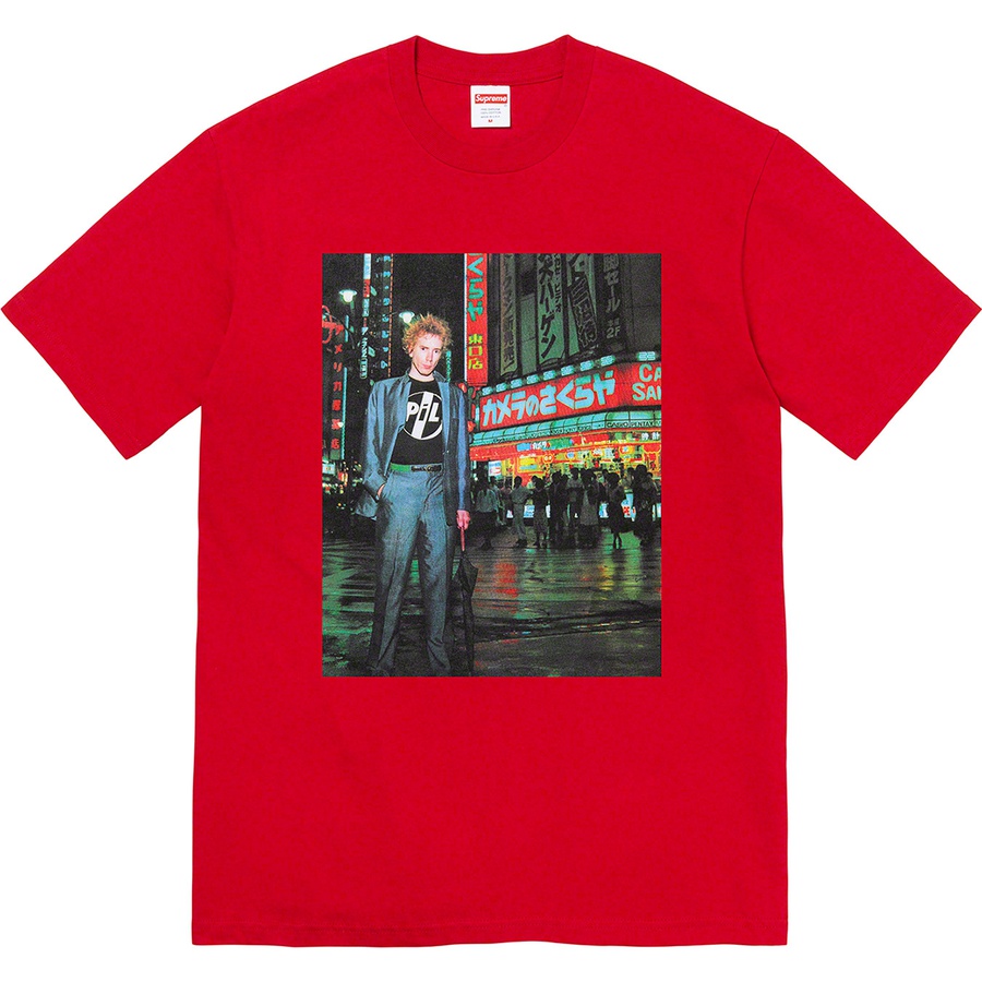 Details on PiL Live In Tokyo Tee Red from fall winter
                                                    2022 (Price is $48)