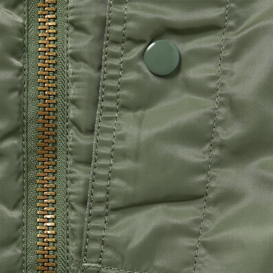 Details on Nylon Flight Pant Olive from fall winter
                                                    2022 (Price is $298)