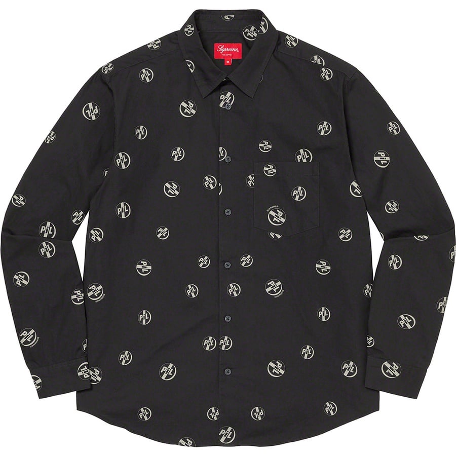 Details on PiL Shirt Black from fall winter 2022 (Price is $148)