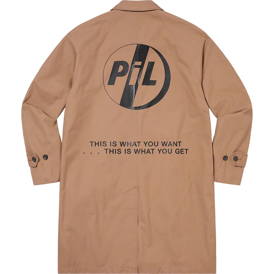 Details on PiL Trench Coat Tan from fall winter
                                                    2022 (Price is $328)